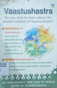 Image of Vastu Shastra : do you wish to learn about the ancient science of vastu shastra
